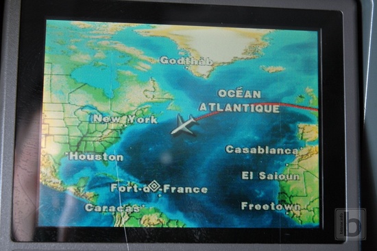Air Caraibes: LCD trajektorie letu