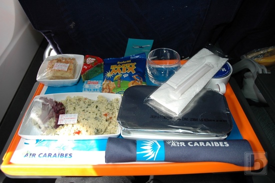 Air Caraibes: oběd