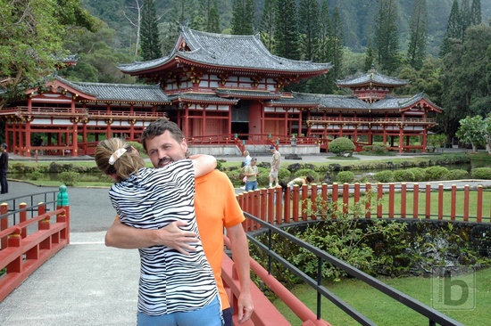 Byodo-in Temple, snímek ala Lost