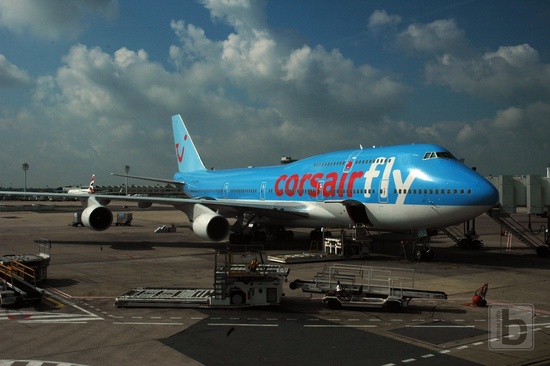 Boeing 747 (Jumbo) corsair fly