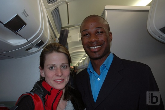 Air Caraibes: steward a Eva
