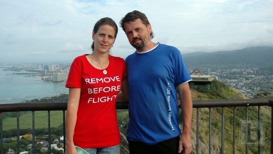 Poslední společná fotka na Havaji, Diamond Head Lookout