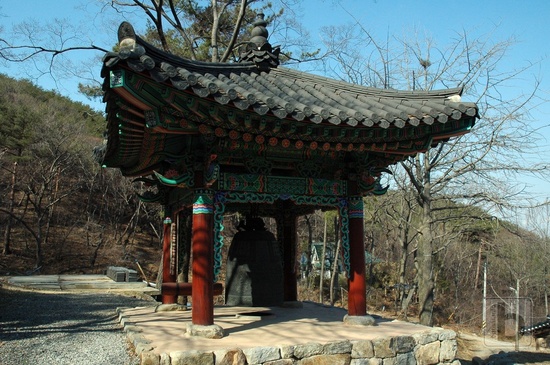 Chrám kousek od letiště Incheon