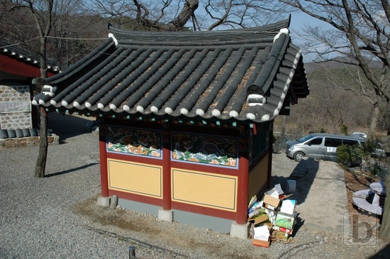 Chrám kousek od letiště Incheon