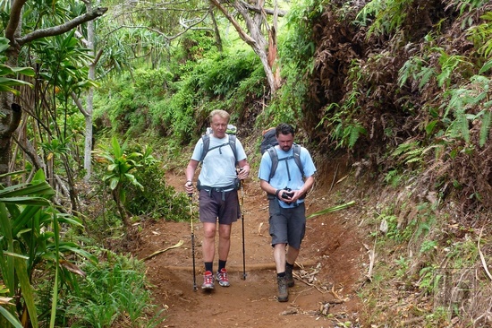 Mojmír a já, Kalalau trail