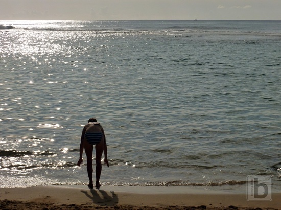 Koupání v Pacifiku, Ke'e Beach