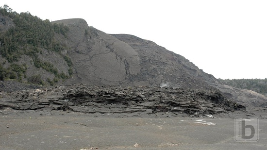 Na dně kráteru Kilauea Iki