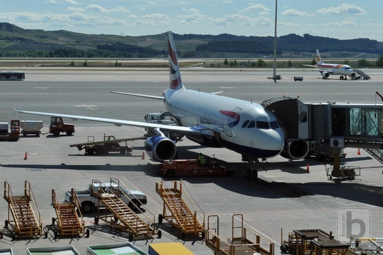 Airbus A319 (G-EUPL), British Airways, MAD