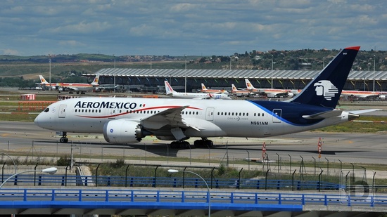 Boeing B787 Dremaliner (N961AM) AeroMexico - spotting v Madridu