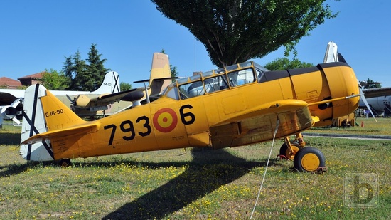 AT6 Texan (793-6), Museo del Aire, Madrid