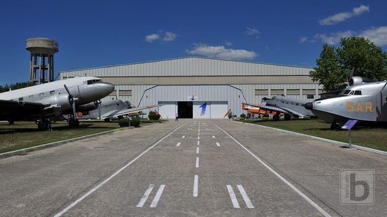 Pohled na hangár č.1, Museo del Aire, Madrid