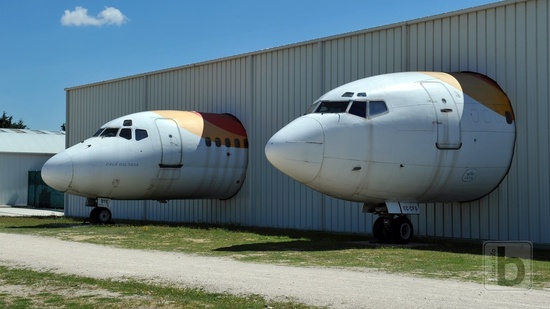 'Čumáky' B727 (EC-CFG) a DC-9 (EC-BYE), Museo del Aire, Madrid