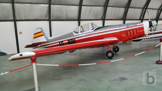 Zlín 526 (ED-BDV), Museo del Aire, Madrid