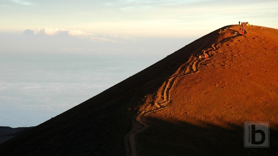Západ slunce na Mauna Kea