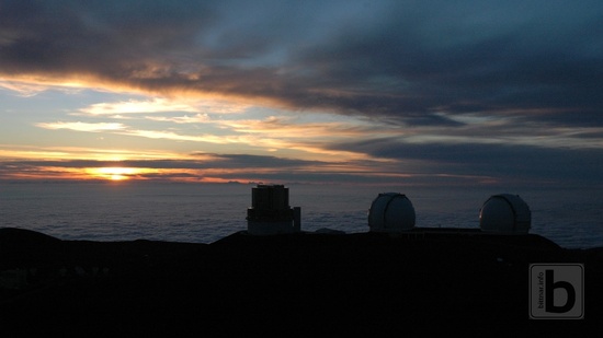 Západ slunce na Mauna Kea