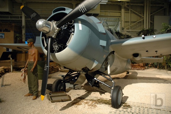 Grumman F4F-3 Wildcat, Pacific Aviation Museum, Pearl Harbor