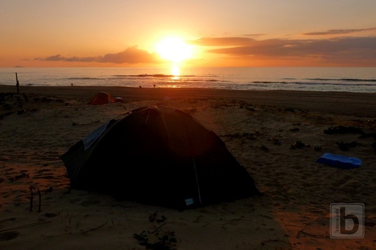 Západ slunce, Polihale State Park
