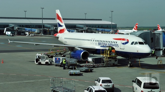 Praha, Airbus A320 (G-EUUL), British Airways
