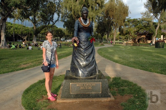 Socha královny Kapi'olani