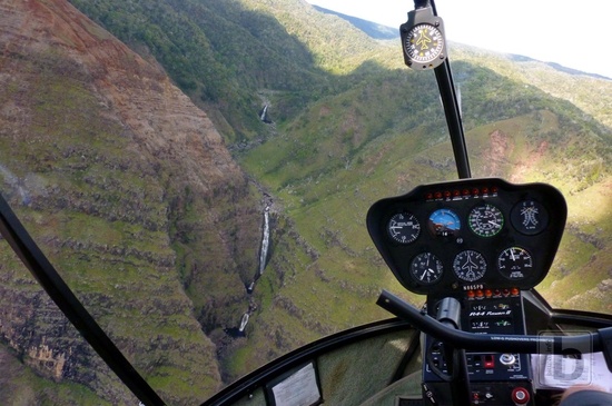 První vodopády, vyhlídkový let