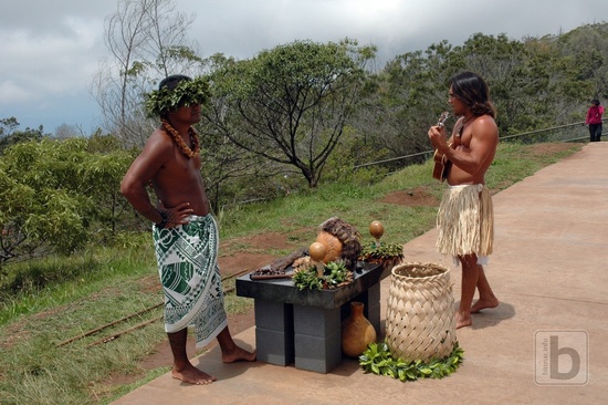 Původní obyvatelé, Waimea Canyon Lookout